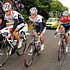 Frank et Andy Schleck pendant la cinqui�me �tape du Tour de France 2008